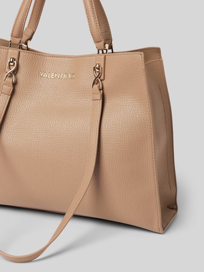 Peek & Cloppenburg VALENTINO BAGSHandtasche Mit Label-Print Modell 'STEREO' In Beige