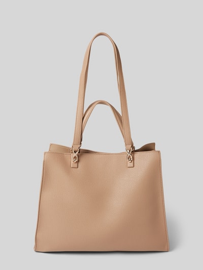 Peek & Cloppenburg VALENTINO BAGSHandtasche Mit Label-Print Modell 'STEREO' In Beige