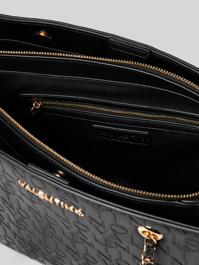 Peek & Cloppenburg VALENTINO BAGSHandtasche Mit Label-Strukturmuster Modell 'RELAX CHAIN' In Black