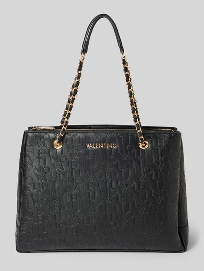 Peek & Cloppenburg VALENTINO BAGSHandtasche Mit Label-Strukturmuster Modell 'RELAX CHAIN' In Black