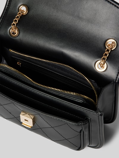 Peek & Cloppenburg VALENTINO BAGSHandtasche Mit Steppnähten Und Label-Applikation Modell 'MANSION' In Black