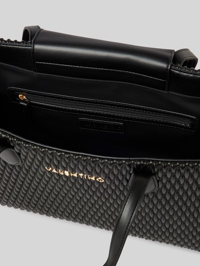 Peek & Cloppenburg VALENTINO BAGSHandtasche Mit Strukturmuster Modell 'FREQUENCY' In Black