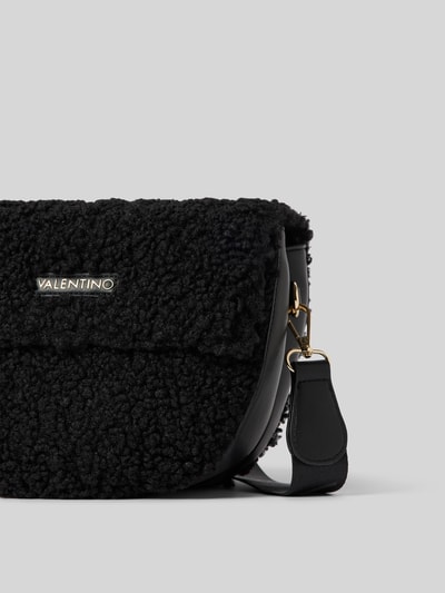 Peek & Cloppenburg VALENTINO BAGSHandtasche Mit Teddyfell Und Label-Applikation Modell 'SPECIAL' In Black