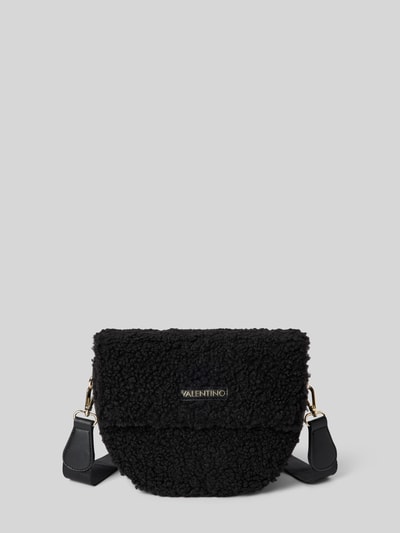 Peek & Cloppenburg VALENTINO BAGSHandtasche mit Teddyfell und Label-Applikation Modell 'SPECIAL' in black