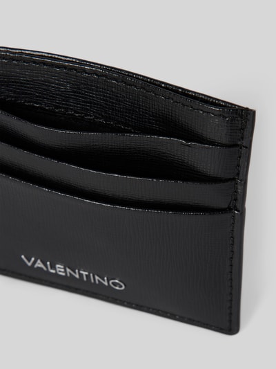 Peek & Cloppenburg VALENTINO BAGSKartenetui Aus Leder Mit Label-Applikation In Black