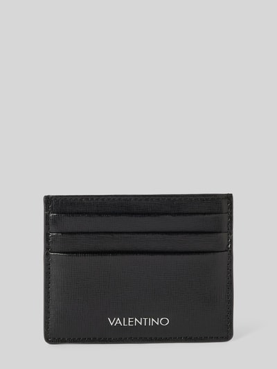 Peek & Cloppenburg VALENTINO BAGSKartenetui Aus Leder Mit Label-Applikation In Black