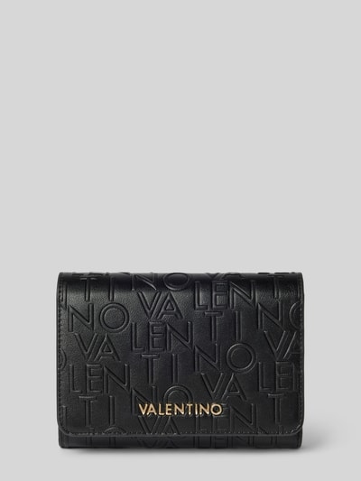 Peek & Cloppenburg VALENTINO BAGSPortemonnaie mit Label-Strukturmuster in black