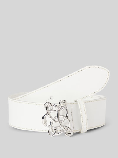 Peek & Cloppenburg VanzettiLedergürtel mit Applikation in weiss