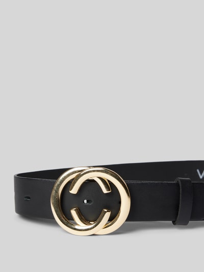 Peek & Cloppenburg VanzettiLedergürtel Mit Pinschließe In Black