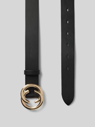 Peek & Cloppenburg VanzettiLedergürtel Mit Pinschließe In Black
