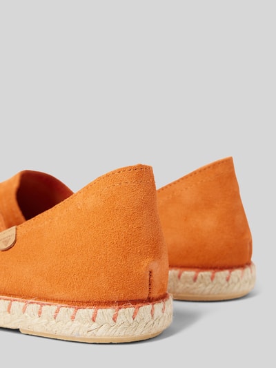 Peek & Cloppenburg VerbenasEspadrilles In Unifarbenem Design Modell 'CARMEN SERRAJE' In Orange