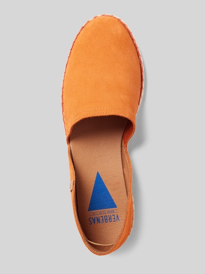 Peek & Cloppenburg VerbenasEspadrilles In Unifarbenem Design Modell 'CARMEN SERRAJE' In Orange