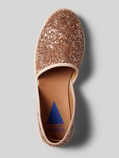 Peek & Cloppenburg VerbenasEspadrilles Mit Allover-Paillettenbesatz Modell 'CARMEN' In Rose