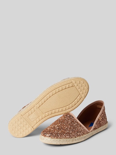 Peek & Cloppenburg VerbenasEspadrilles Mit Allover-Paillettenbesatz Modell 'CARMEN' In Rose