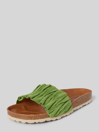 Peek & Cloppenburg VerbenasSlides mit breiter Schaftbrücke Modell 'RISHA' in hellgruen