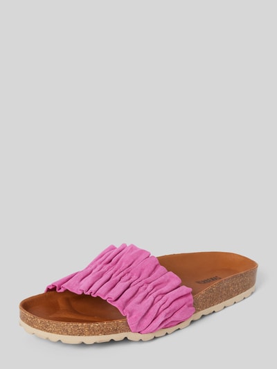 Peek & Cloppenburg VerbenasSlides mit breiter Schaftbrücke Modell 'RISHA' in pink