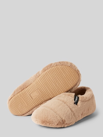 Peek & Cloppenburg VerbenasSlides Mit Kunstfellbesatz Modell 'YALE GROSETO' In Camel