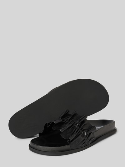 Peek & Cloppenburg VerbenasSlides Mit Raffungen Modell 'TOVA' In Black