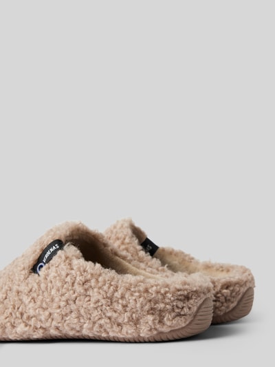 Peek & Cloppenburg VerbenasSlides Mit Teddyfell Modell 'YORK CURLY' In Camel