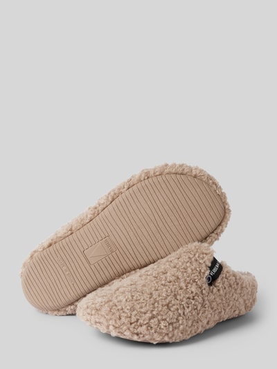 Peek & Cloppenburg VerbenasSlides Mit Teddyfell Modell 'YORK CURLY' In Camel