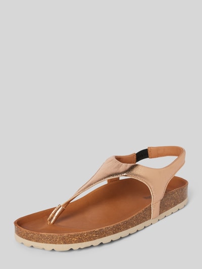 Peek & Cloppenburg VerbenasZehentrenner mit elastischem Fesselriemen Modell 'REAGAN LAME' in rose