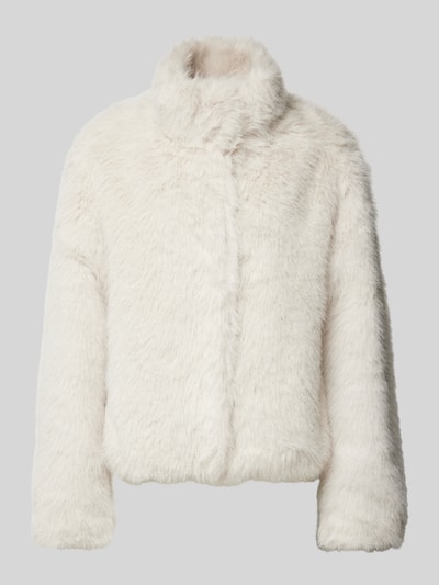 Peek & Cloppenburg Vero ModaRegular Fit Kunstpelzjacke Mit Stehkragen Modell 'MONROE' In Ecru