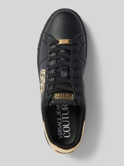 Peek & Cloppenburg Versace Jeans CoutureLedersneaker Mit Label-Details Modell 'FONDO COURT' In Black