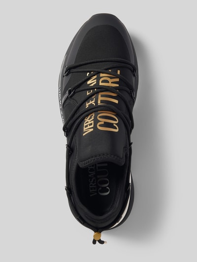 Peek & Cloppenburg Versace Jeans CoutureSlip-on-Sneaker Mit Label-Statement Modell 'FONDO DYNAMIC' In Black