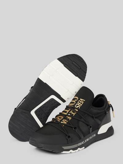 Peek & Cloppenburg Versace Jeans CoutureSlip-on-Sneaker Mit Label-Statement Modell 'FONDO DYNAMIC' In Black