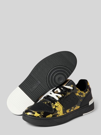 Peek & Cloppenburg Versace Jeans CoutureSneaker Mit Label-Details Modell 'FONDO STARLIGHT' In Black