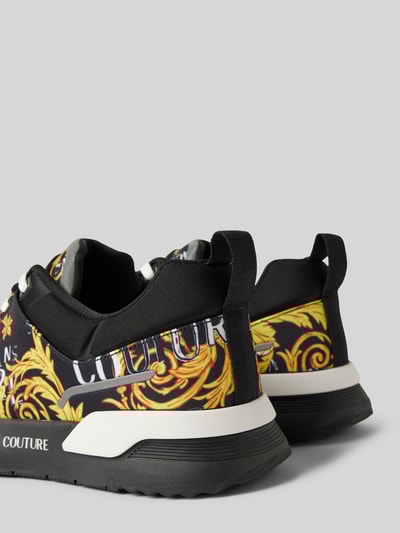 Peek & Cloppenburg Versace Jeans CoutureSneaker Mit Label-Motiv-Print Modell 'FONDO DYNAMIC' In Black