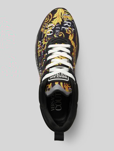 Peek & Cloppenburg Versace Jeans CoutureSneaker Mit Label-Motiv-Print Modell 'FONDO DYNAMIC' In Black