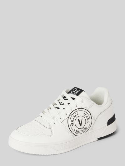 Peek & Cloppenburg Versace Jeans CoutureSneaker mit Label-Print Modell 'FONDO STARLIGHT' in weiss