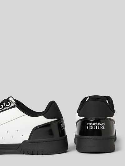 Peek & Cloppenburg Versace Jeans CoutureSneaker Mit Label-Schriftzug Modell 'FONDO BROOKLYN' In Weiss