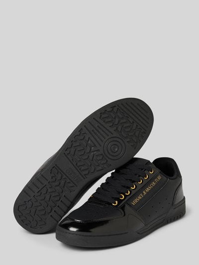 Peek & Cloppenburg Versace Jeans CoutureSneaker Mit Label-Schriftzug Modell 'FONDO BROOKLYN' In Black