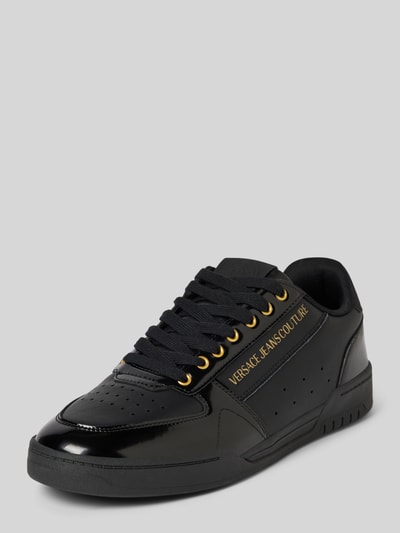 Peek & Cloppenburg Versace Jeans CoutureSneaker Mit Label-Schriftzug Modell 'FONDO BROOKLYN' In Black