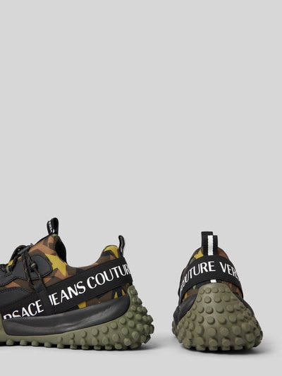 Peek & Cloppenburg Versace Jeans CoutureSneaker Mit Schnürverschluss Modell 'FONDO' In Oliv