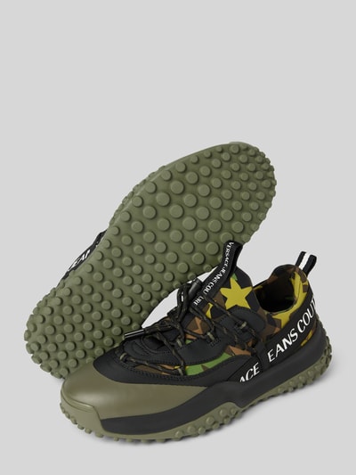 Peek & Cloppenburg Versace Jeans CoutureSneaker Mit Schnürverschluss Modell 'FONDO' In Oliv