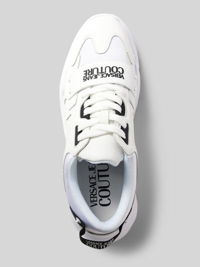 Peek & Cloppenburg Versace Jeans CoutureSneaker Mit Schnürverschluss Modell 'FONDO' In Weiss
