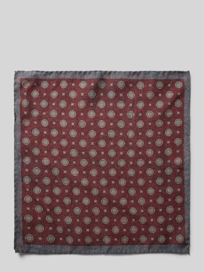 Peek & Cloppenburg VerugiaEinstecktuch Mit Eingefasstem Saum In Aubergine