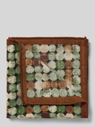 Peek & Cloppenburg VerugiaEinstecktuch mit eingefasstem Saum in camel