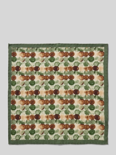 Peek & Cloppenburg VerugiaEinstecktuch Mit Eingefasstem Saum In Gruen