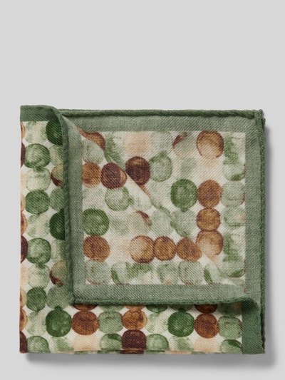Peek & Cloppenburg VerugiaEinstecktuch mit eingefasstem Saum in gruen