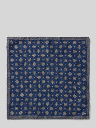 Peek & Cloppenburg VerugiaEinstecktuch Mit Eingefasstem Saum In Marine