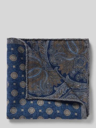 Peek & Cloppenburg VerugiaEinstecktuch mit eingefasstem Saum in marine