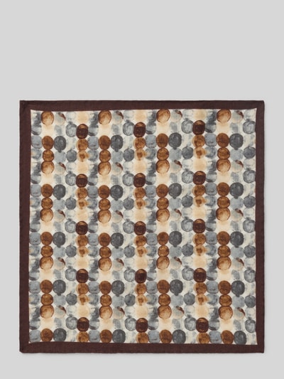 Peek & Cloppenburg VerugiaEinstecktuch Mit Eingefasstem Saum In Mittelgrau