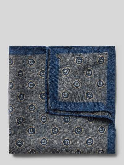 Peek & Cloppenburg VerugiaEinstecktuch mit eingefasstem Saum in mittelgrau