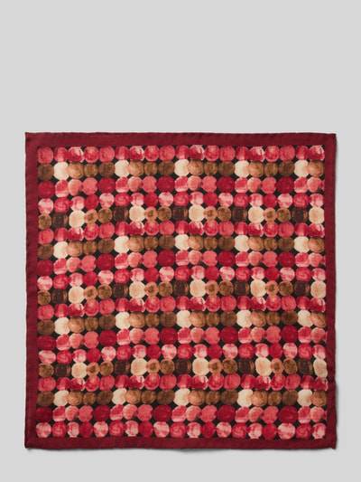 Peek & Cloppenburg VerugiaEinstecktuch Mit Eingefasstem Saum In Rot