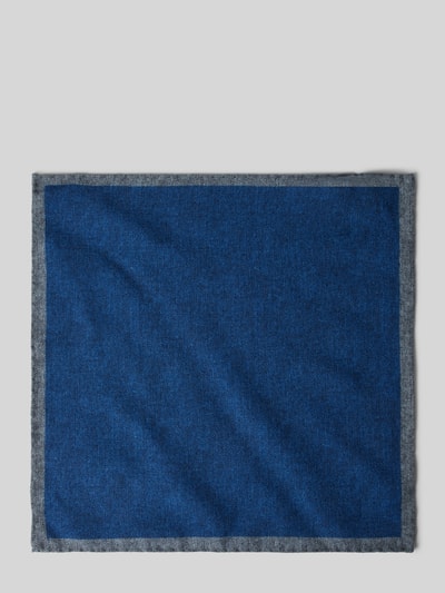 Peek & Cloppenburg VerugiaEinstecktuch Mit Label-Detail In Marine