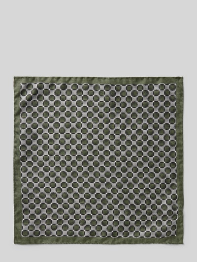 Peek & Cloppenburg VerugiaSeideneinstecktuch Mit Eingefasstem Saum In Gruen